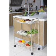 厨房收纳新革命 探索和兴不锈钢三层置物架的多功能魅力